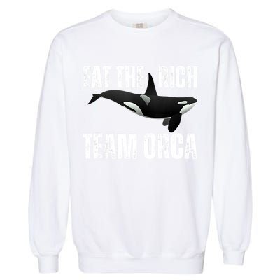 Orca Uprising Eat The Rich Team Orca Garment-Dyed Sweatshirt