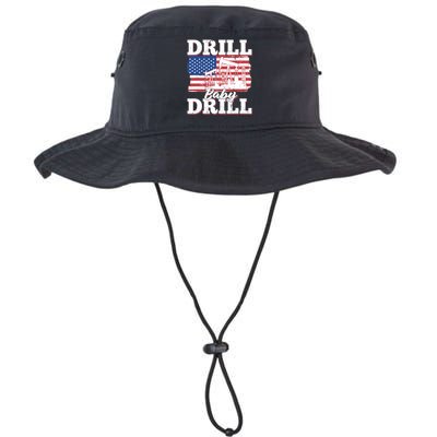 Oilfield Us Flag Drilling Oil Fracking - Drill Baby Drill Legacy Cool Fit Booney Bucket Hat