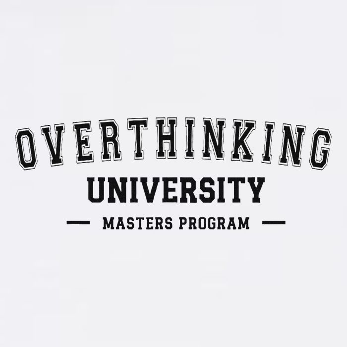 Overthinking University Funny Antisocial Introvert Premium T-Shirt