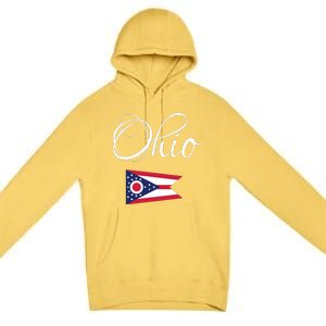 Ohio Usa Funny Premium Pullover Hoodie