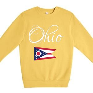 Ohio Usa Funny Premium Crewneck Sweatshirt