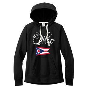 Ohio Usa Funny Women's Fleece Hoodie