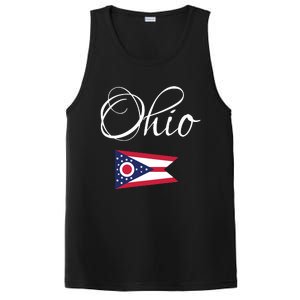 Ohio Usa Funny PosiCharge Competitor Tank