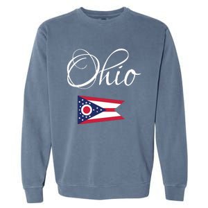 Ohio Usa Funny Garment-Dyed Sweatshirt