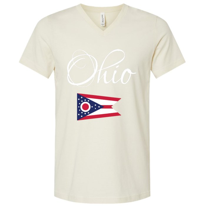 Ohio Usa Funny V-Neck T-Shirt