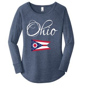 Ohio Usa Funny Women's Perfect Tri Tunic Long Sleeve Shirt