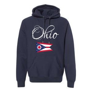 Ohio Usa Funny Premium Hoodie