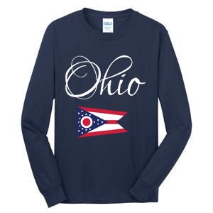 Ohio Usa Funny Tall Long Sleeve T-Shirt