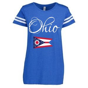 Ohio Usa Funny Enza Ladies Jersey Football T-Shirt