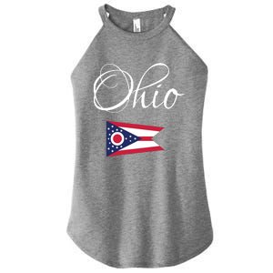 Ohio Usa Funny Women's Perfect Tri Rocker Tank