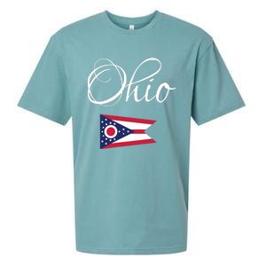 Ohio Usa Funny Sueded Cloud Jersey T-Shirt