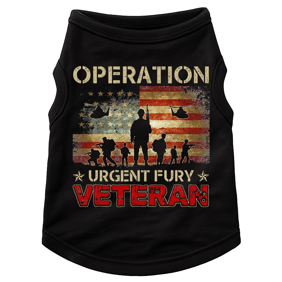 Operation Urgent Fury Combat Veteran Grenada Doggie Tank