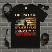 Operation Urgent Fury Combat Veteran Grenada T-Shirt