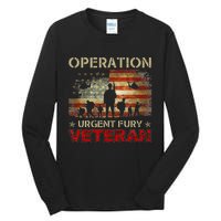 Operation Urgent Fury Combat Veteran Grenada Tall Long Sleeve T-Shirt