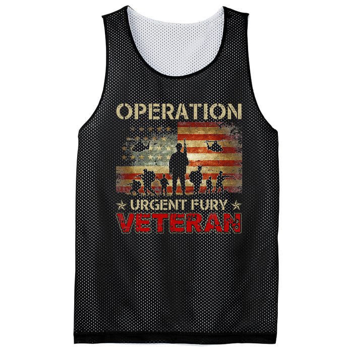 Operation Urgent Fury Combat Veteran Grenada Mesh Reversible Basketball Jersey Tank