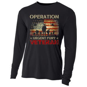 Operation Urgent Fury Combat Veteran Grenada Cooling Performance Long Sleeve Crew