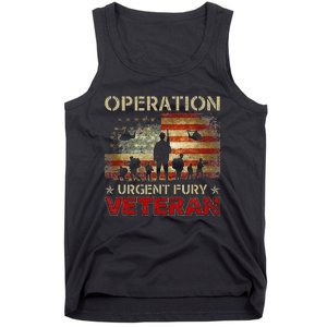 Operation Urgent Fury Combat Veteran Grenada Tank Top