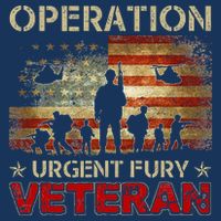 Operation Urgent Fury Combat Veteran Grenada Infant Baby Jersey Bodysuit