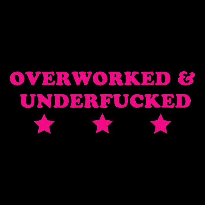Overworked & Under Funny Meme Backpack