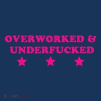 Overworked & Under Funny Meme Bag