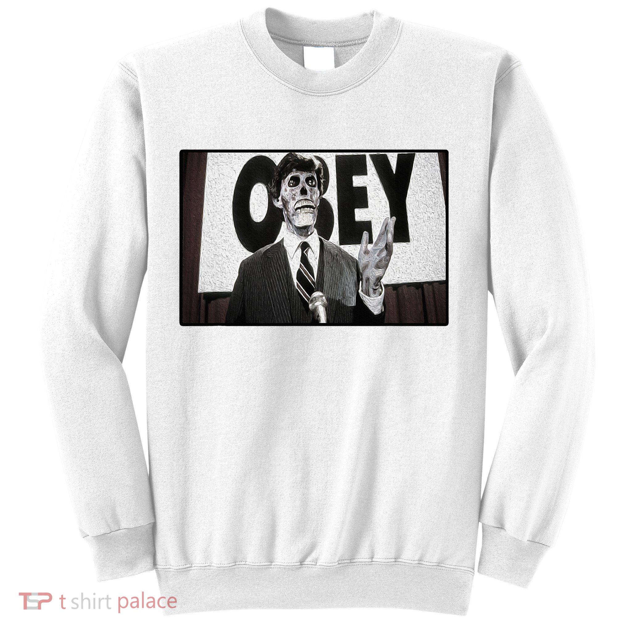 Obey Usa Freedom Funny Defy Fight 2 Sweatshirt