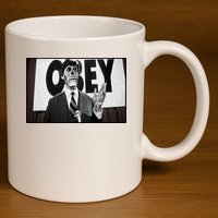 Obey Usa Freedom Funny Defy Fight 2 11oz C Handle Ceramic Mug