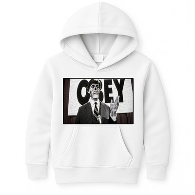 Obey Usa Freedom Funny Defy Fight 2 Kids Hoodie