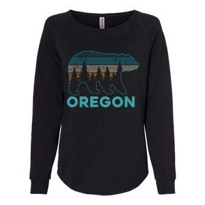 Oregon Usa Grizzly Bear Souvenir Womens California Wash Sweatshirt