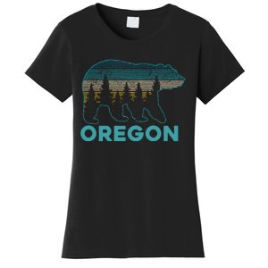 Oregon Usa Grizzly Bear Souvenir Women's T-Shirt