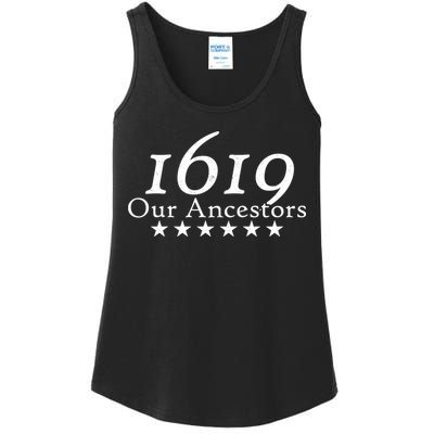 Our Ancestors 1619 Heritage Ladies Essential Tank