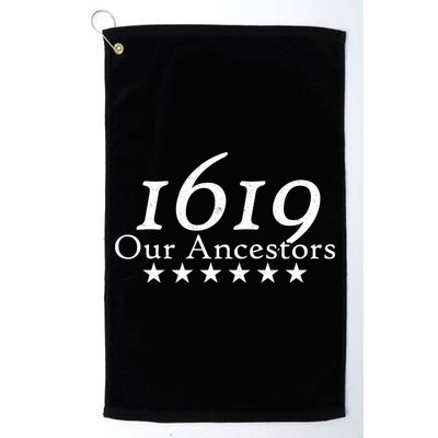 Our Ancestors 1619 Heritage Golf Towel
