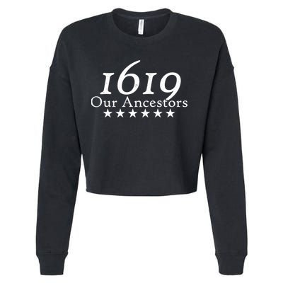 Our Ancestors 1619 Heritage Cropped Pullover Crew