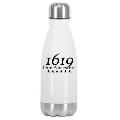 Our Ancestors 1619 Heritage Stainless Steel Insulated Water Bottle