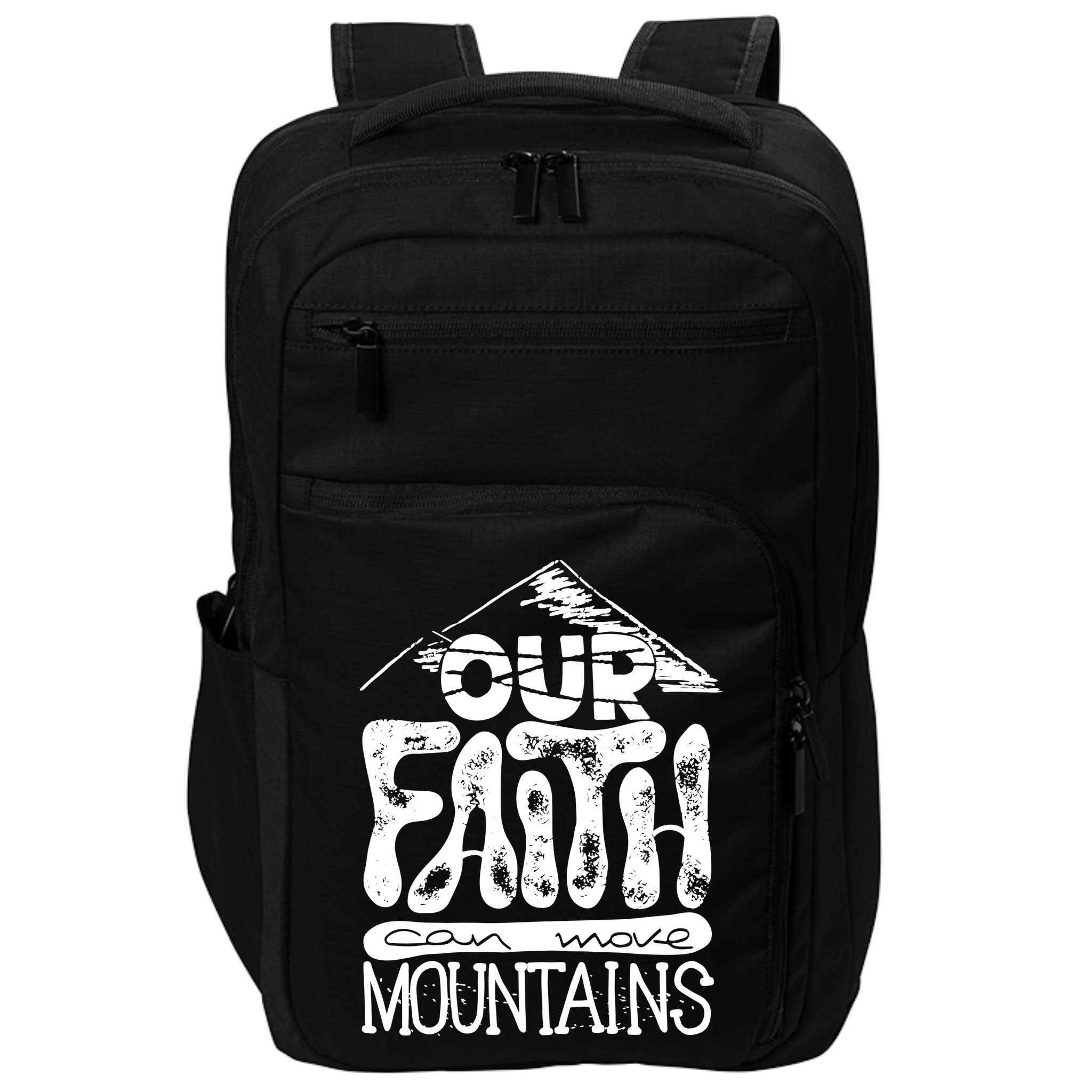 Our Faith Can Move Mountains  Impact Tech Backpack