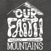 Our Faith Can Move Mountains  Vector Backpack