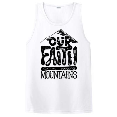 Our Faith Can Move Mountains  PosiCharge Competitor Tank