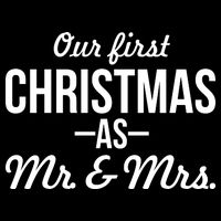 Our First Christmas As Mr. & Mrs. Cooling Performance Crew T-Shirt