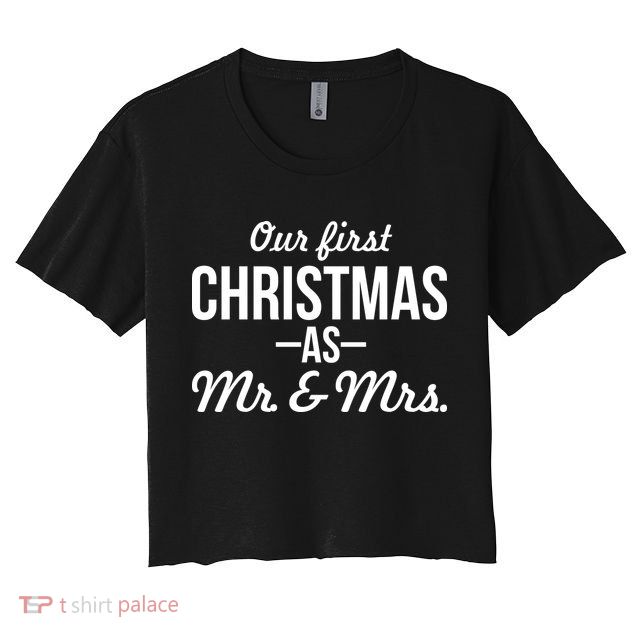 Our First Christmas As Mr. & Mrs. Crop Top