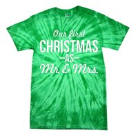 Our First Christmas As Mr. & Mrs. Tie-Dye T-Shirt