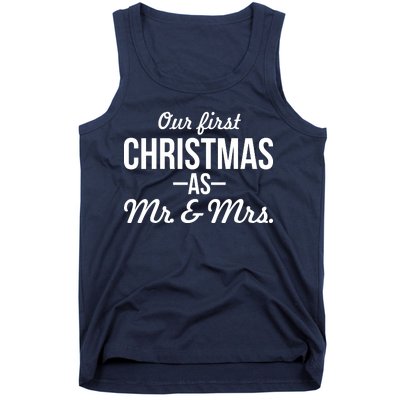 Our First Christmas As Mr. & Mrs. Tank Top