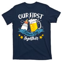 Our First Father's Day Together Baby Bottle Beer Mug T-Shirt