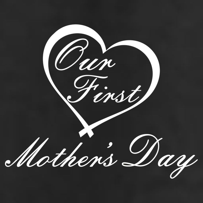 Our First Mother's Day Love Heart 11oz C Handle Ceramic Mug