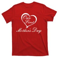 Our First Mother's Day Love Heart T-Shirt