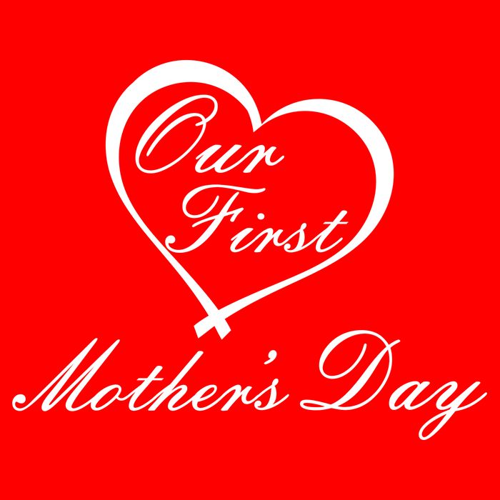 Our First Mother's Day Love Heart Bag