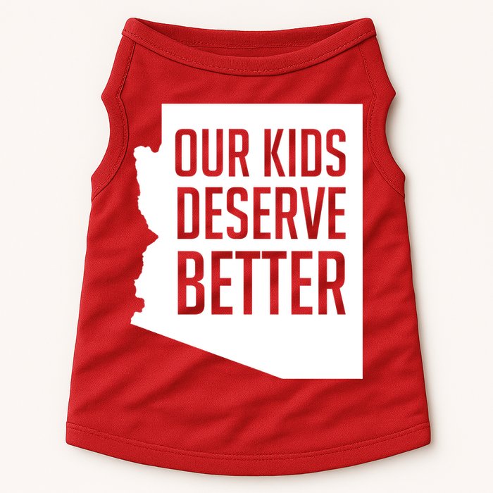 Our Kids Deserve Better Arizona Teacher Doggie Tank