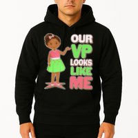 Our VP Looks Like Me Kamala Harris AKA Sorority Colors Hoodie