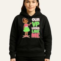 Our VP Looks Like Me Kamala Harris AKA Sorority Colors Hoodie