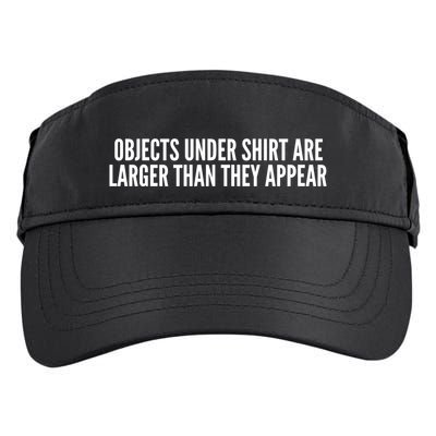 Objects Under Shi Rt Are Larger Than They Appear Adult Drive Performance Visor