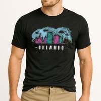 Orlando USA Skyline Sketch Cooling Performance Crew T-Shirt
