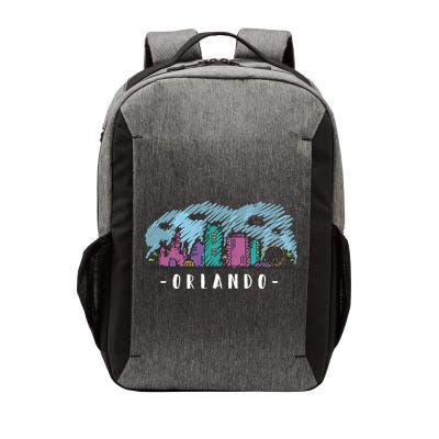 Orlando USA Skyline Sketch Vector Backpack